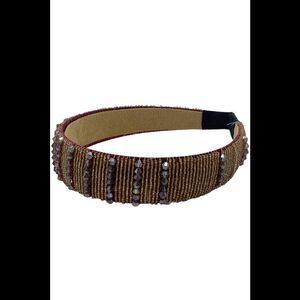 Locks & Mane Micro-Beaded Headband Pink